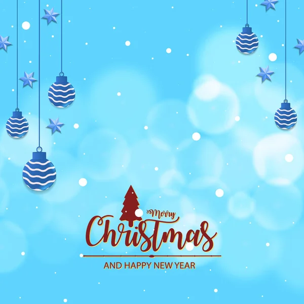 Καλές Γιορτές Και Πρωτοχρονιάτικες Ευχές Στο Πλαίσιο Των Γιορτών Χριστουγεννιάτικες — Διανυσματικό Αρχείο