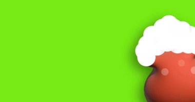 Yeşil arka planda Mutlu Pongal saksı animasyonu. Mutlu Pongal şenlik geçmişi. 4k