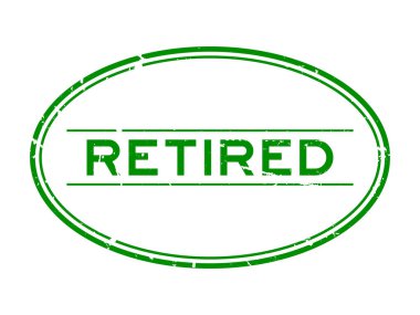 Grunge yeşil kelime oval lastik mühür beyaz arka planda