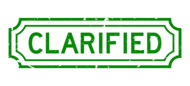 Grunge yeşili beyaz arka planda lastik mühür mührü.