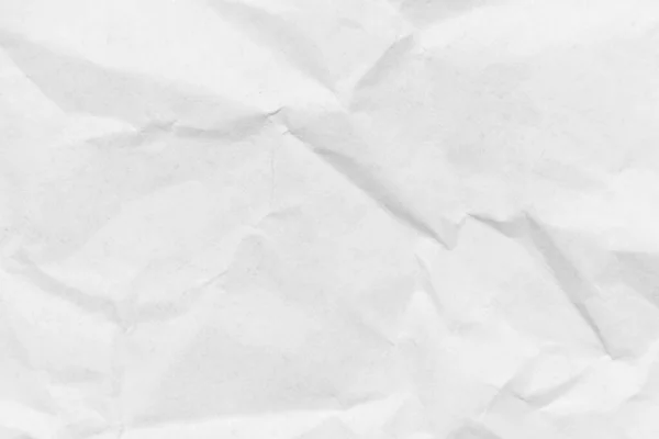 Grunge Wrinkled White Color Paper Textured Background — Stock Photo, Image