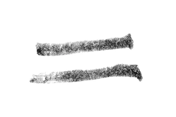 Culoare Negru Acuarelă Mână Perie Linie Pătrată Fundal Hârtie Albă — Fotografie, imagine de stoc
