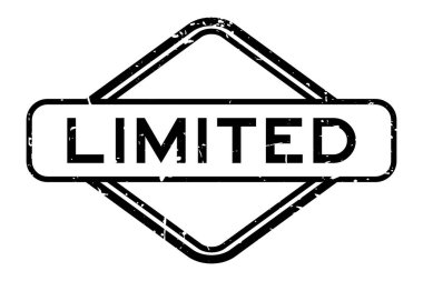 Grunge siyah sınırlı kelime beyaz arka planda kauçuk kare mühür