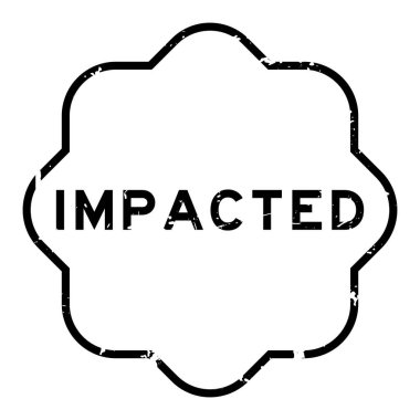 Grunge siyah sözcüğü beyaz arka planda lastik mühür damgası