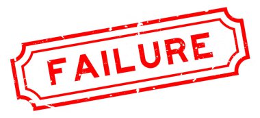 Grunge kırmızı kelime: Beyaz arkaplanda lastik mühür.