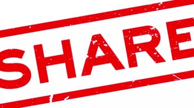 Grunge kırmızı kelime kelime kare kauçuk mühür beyaz arkaplanda yakınlaştır