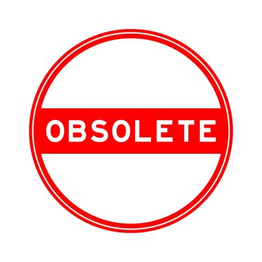 Beyaz arkaplanda kırmızı renkli mühür etiketi geçersiz