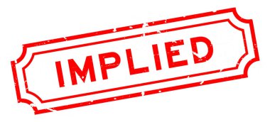 Grunge kırmızısı beyaz arka planda lastik mühür anlamına gelir.