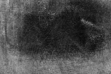 Kağıt üzerinde Grunge beyaz tebeşir dokusu veya kopya alanı ile karatahta arkaplan