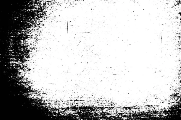 Grunge Zwart Wit Krabde Gestructureerde Achtergrond Abstracte Rommelig Noodlijdende Element — Stockvector