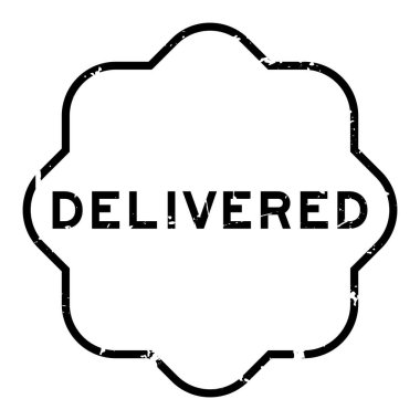 Grunge siyah sözcüğü beyaz arka planda plastik mühür damgası ile teslim etti.