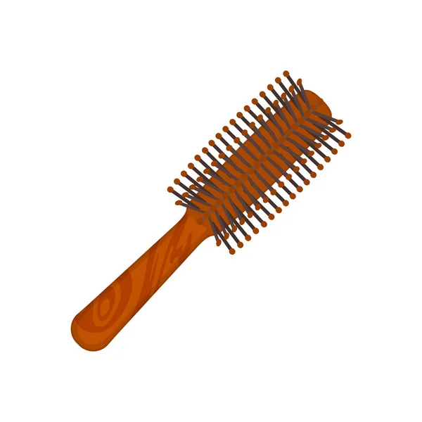 Brosse à cheveux icône de peigne pour coiffer les cheveux — Image vectorielle