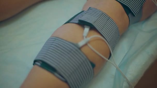 Misostimülasyon Cihazının Ağrı Için Alternatif Bir Ilaç Olarak Kullanımı Odak — Stok video
