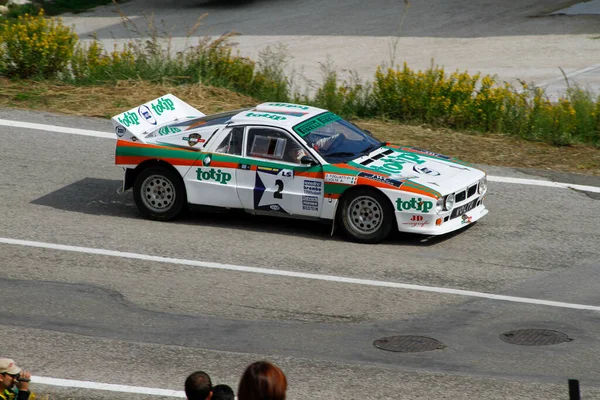 Reggio Emilia Італія 2016 Rally Reggio Apennines Free Event Lancia — стокове фото