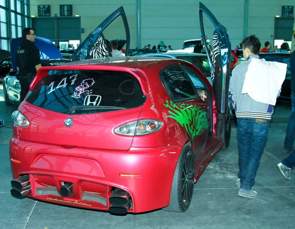 Rimini Italia 2011 Rimini Tuning Gratis Inställning Bilar Händelse Alfa — Stockfoto