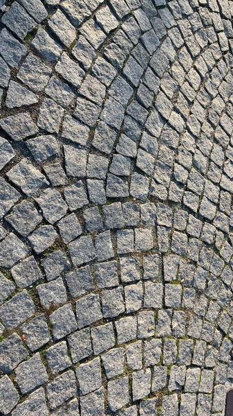 로마의 포장도로는 에밀리아 포르피리오스를 졌습니다 고품질 — 스톡 사진