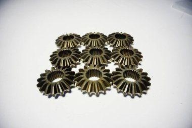 araba diferansiyel sarmal dişli seti. Yüksek kalite fotoğraf