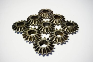 araba diferansiyel sarmal dişli seti. Yüksek kalite fotoğraf