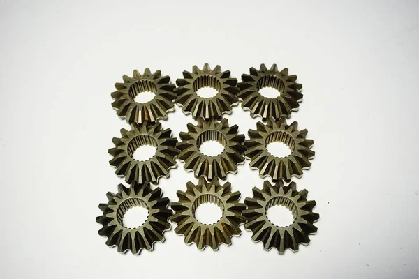 araba diferansiyel sarmal dişli seti. Yüksek kalite fotoğraf