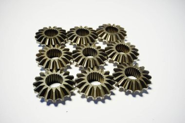 araba diferansiyel sarmal dişli seti. Yüksek kalite fotoğraf