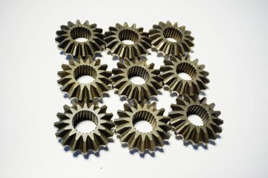 araba diferansiyel sarmal dişli seti. Yüksek kalite fotoğraf