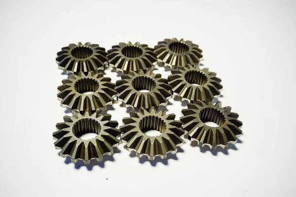 araba diferansiyel sarmal dişli seti. Yüksek kalite fotoğraf