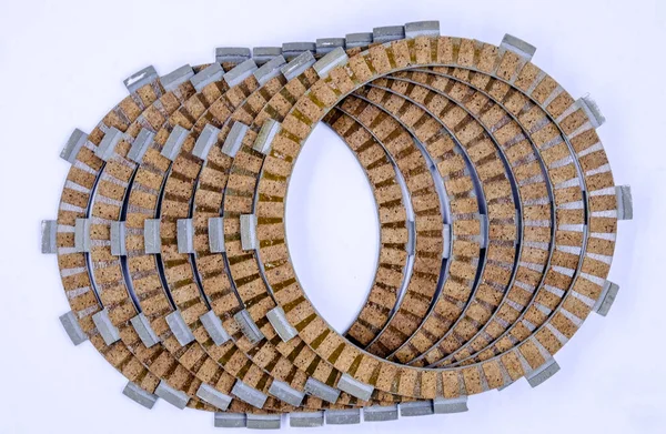 Motosiklet motoru için debriyaj diski. Yüksek kalite fotoğraf