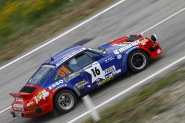 Reggio Emilia, İtalya - 2016 26 06: Reggio Apennines 'in ücretsiz etkinliği Porsche 911. Yüksek kalite fotoğraf