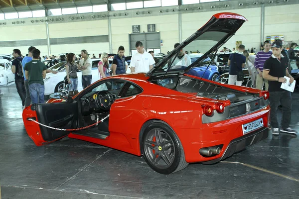 Rimini Italia 2011 Rimini Tuning Gratis Tuning Auto Evenement Ferrari — Stockfoto