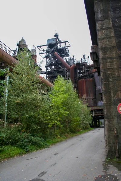 Duisburg Landschaftspark Parque Industrial Alemanha Foto Alta Qualidade — Fotografia de Stock