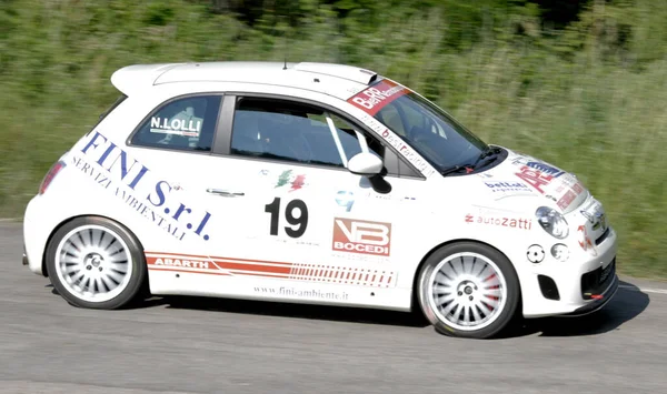 Reggio Emilia Olaszország 2016 Rally Reggio Apennines Free Event Fiat — Stock Fotó