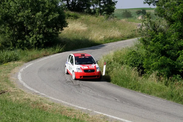 Reggio Emilia Itália 2016 Rally Reggio Apennines Evento Gratuito Citroen — Fotografia de Stock