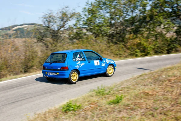 Reggio Emilia Itália 2016 Rally Reggio Apennines Evento Gratuito Reanult — Fotografia de Stock