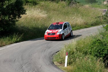 Reggio Emilia, İtalya - 2016 26 06: Reggio Apennines serbest etkinliği Citroen C2 Vts. Yüksek kalite fotoğraf