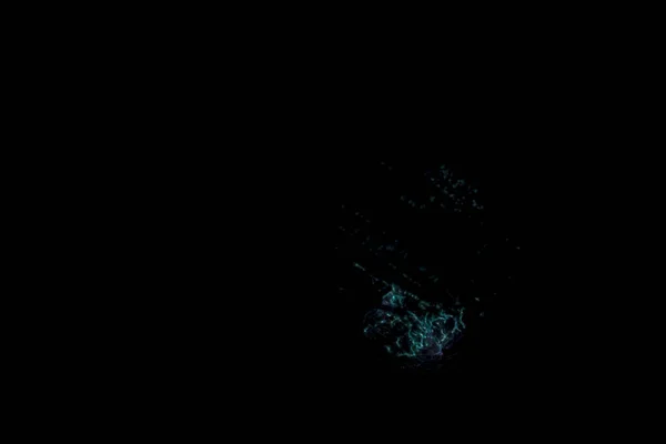Синій Фіолетовий Електричний Розряд Чорному Високоякісна Фотографія — стокове фото