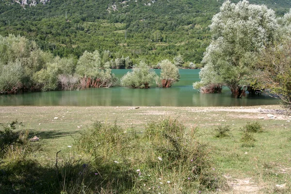 Panorama Gór Parku Narodowym Abruzja Wysokiej Jakości Zdjęcie — Zdjęcie stockowe