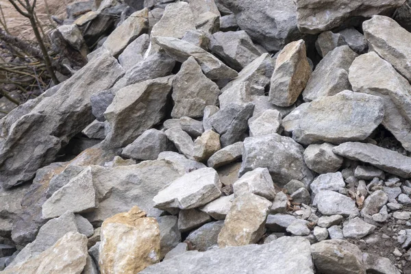Stones Rocks Landslide Mountains High Quality Photo — Stock Photo, Image