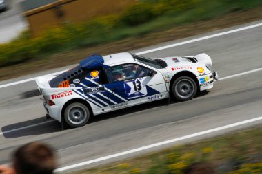 Reggio Emilia, İtalya - 2016 26 06: Reggio Apennines 'in ücretsiz etkinliği Ford Rs200. Yüksek kalite fotoğraf