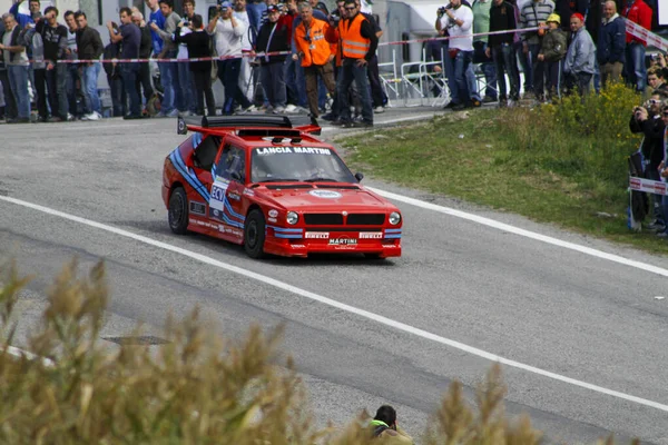 Reggio Emilia Italie 2016 Rallye Événement Libre Reggio Apennins Lancia — Photo