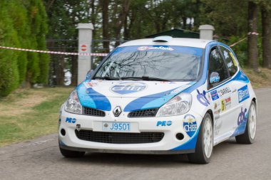 Reggio Emilia, İtalya - 2016 26 06: Reggio Apennines 'in ücretsiz etkinliği Reanult Clio Rs. Yüksek kalite fotoğraf