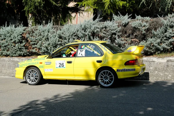 Reggio Emilia Italy 2016 Rally Reggio Apennines Free Event Subaru — Stock Photo, Image