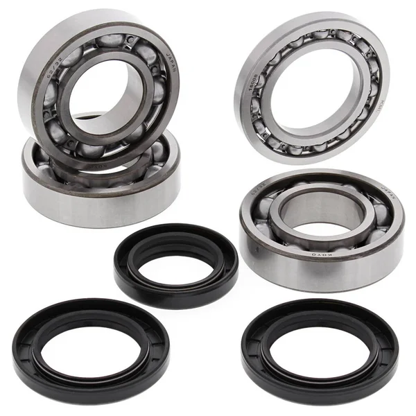 kit of bearings and oil seals for motorcycles. High quality photo