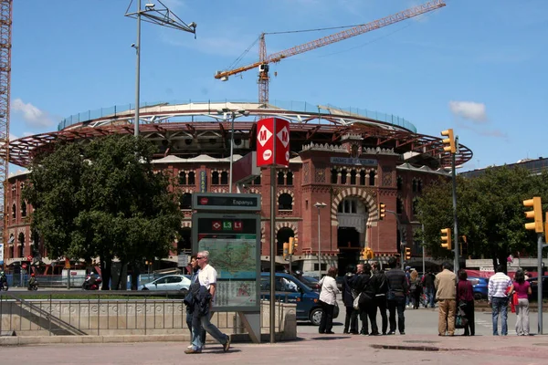 Madrid Španělsko 2018 208 Stanice Metra Centru Madridu Normálních Okolností — Stock fotografie