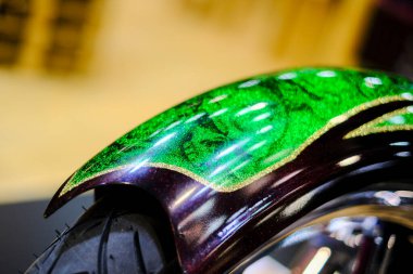 Milano, İtalya - 2021 11: Eicma Milano Bisiklet Fuarı. Yüksek kalite fotoğraf