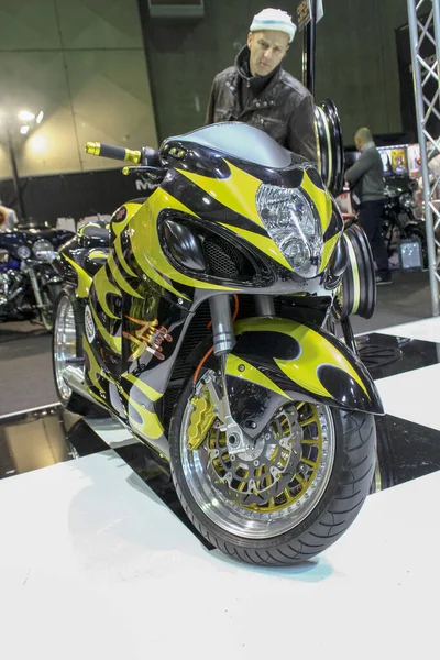 Verona Italia 2018 Mbe Verona Bike Expo Bike Custom Car —  Fotos de Stock