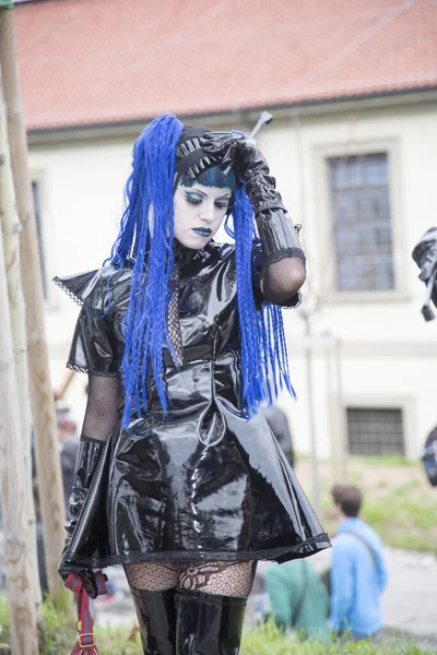 Lucca Italy 2018 Lucca Comics Free Cosplay Event City Post — 图库照片