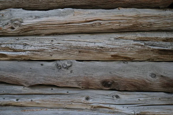 House Wall Made Wooden Logs High Quality Photo — Stock Photo, Image