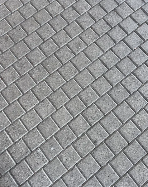 Square Concrete Self Locking Brick Floor High Quality Photo — Foto Stock