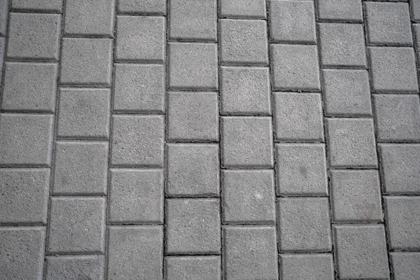 Square Concrete Self Locking Brick Floor High Quality Photo — Stockfoto