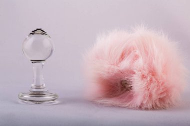 Anal kabarık pembe manyetik manyetizma. Yüksek kalite fotoğraf